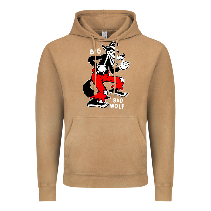 Big Bad Wolf Vintage Hoodie by linhVisuals | Teevron