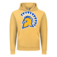 Vintage Mustard The San Jose Spartans Vintage Hoodie - linhVisuals