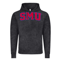 Vintage Black The SMU Athletics wordmark Vintage Hoodie - linhVisuals