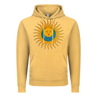 Vintage Mustard king crimson Vintage Hoodie - linhVisuals