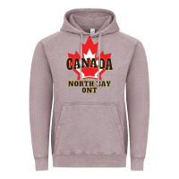 Vintage Zinc north bay ontario on a cool Vintage Hoodie - linhVisuals