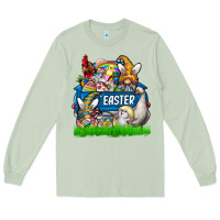Matcha Easter truck Long Sleeve Tee - CowhideDigitalArt