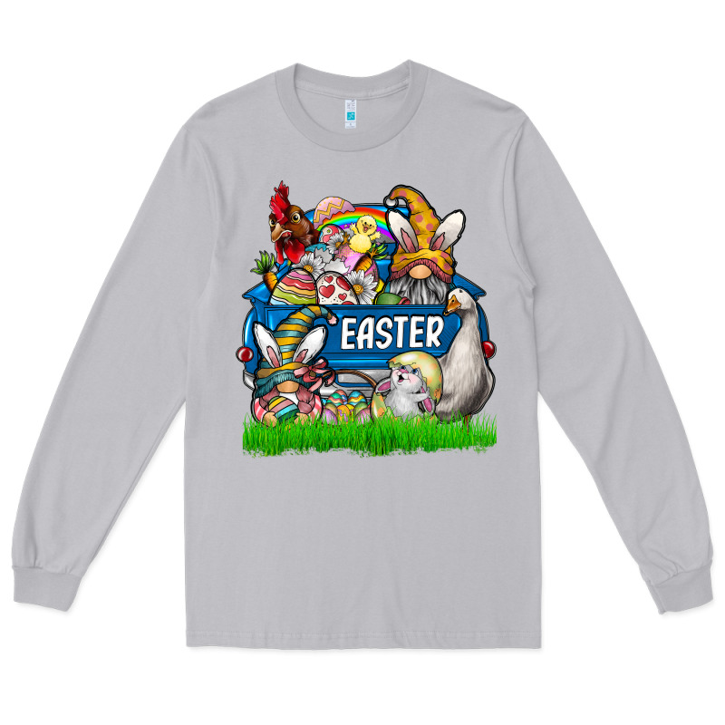 Easter Truck Long Sleeve Tee by CowhideDigitalArt | Teevron