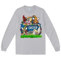 Moon Dust Easter truck Long Sleeve Tee - CowhideDigitalArt