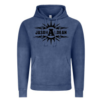 Vintage Denim jason aldean Vintage Hoodie - linhVisuals