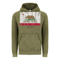 California Flag Womens Mens Heavy Distressed Vintage Gift T Shirt Vintage Hoodie | Teevron