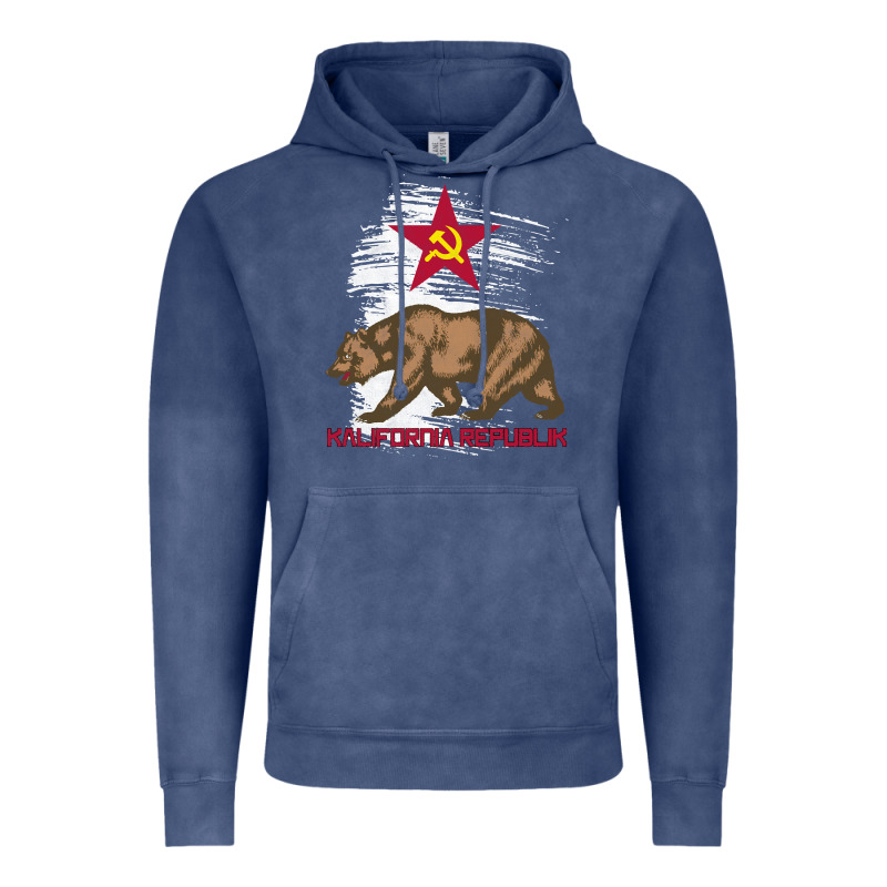 California Republic Communist Kalifornia T Shirt Vintage Hoodie by linhVisuals | Teevron