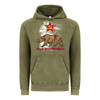 Vintage Olive california republic communist kalifornia t shirt Vintage Hoodie - linhVisuals
