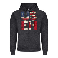 Vintage Black canada us eh american canadian flag vintage america colors patriotic g Vintage Hoodie - linhVisuals