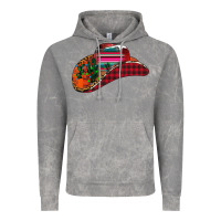 Cloud Rock Christmas Cowboy Vintage Hoodie - CowhideDigitalArt