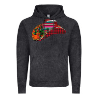 Vintage Black Christmas Cowboy Vintage Hoodie - CowhideDigitalArt