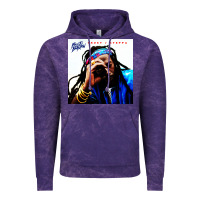 Cloud Purple buju banton reggae Vintage Hoodie - linhVisuals