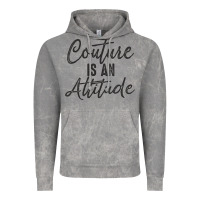 Cloud Rock couture is an attitude inspirational fashion quote cute lettering text Vintage Hoodie - linhVisuals