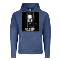 Vintage Denim buju banton reggae Vintage Hoodie - linhVisuals