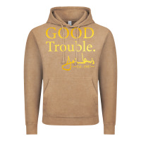 Vintage Coffee good trouble john lewis signature Vintage Hoodie - linhVisuals