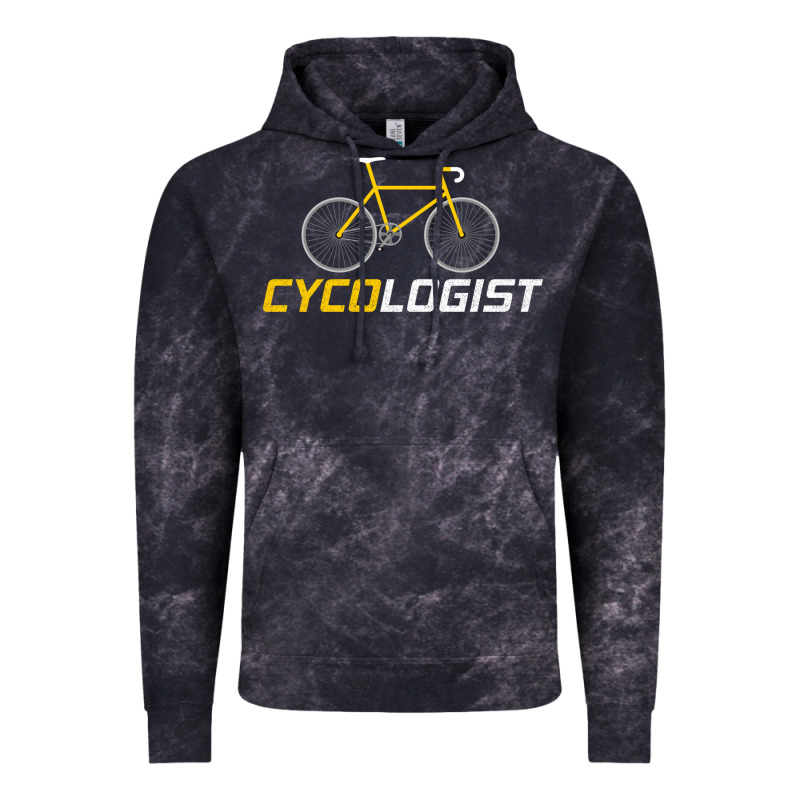 Cycologist Funny Cycling And Bicycle Sport Design Cycler Humor Gift Bi Vintage Hoodie by linhVisuals | Teevron