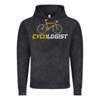 Vintage Black cycologist funny cycling and bicycle sport design cycler humor gift bi Vintage Hoodie - linhVisuals