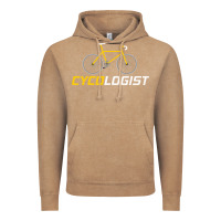 Vintage Coffee cycologist funny cycling and bicycle sport design cycler humor gift bi Vintage Hoodie - linhVisuals