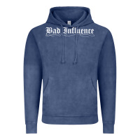 Vintage Denim bad influence funny Vintage Hoodie - linhVisuals