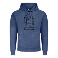 Vintage Denim Car Seat Headrest Vintage Hoodie - linhVisuals