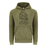 Vintage Olive Car Seat Headrest Vintage Hoodie - linhVisuals