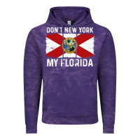 Cloud Purple don't new york my florida vintage flag funny saying gift Vintage Hoodie - linhVisuals