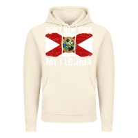 Vintage Artic don't new york my florida vintage flag funny saying gift Vintage Hoodie - linhVisuals