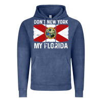 Vintage Denim don't new york my florida vintage flag funny saying gift Vintage Hoodie - linhVisuals