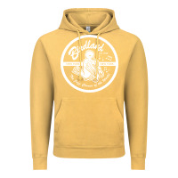 Vintage Mustard birdland jazz club Vintage Hoodie - linhVisuals