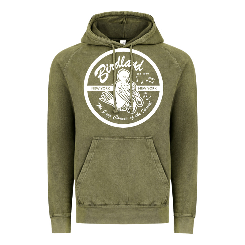 Birdland Jazz Club Vintage Hoodie by linhVisuals | Teevron