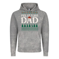Cloud Rock feliz navi dad ugly christmas sweater funny spanish xmas pun gift for Vintage Hoodie - linhVisuals