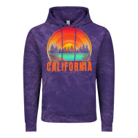 Cloud Purple california t  shirt california sunset vintage trees scenery t  shirt Vintage Hoodie - linhVisuals