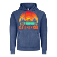 Vintage Denim california t  shirt california sunset vintage trees scenery t  shirt Vintage Hoodie - linhVisuals