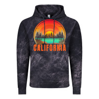 Cloud Black california t  shirt california sunset vintage trees scenery t  shirt Vintage Hoodie - linhVisuals