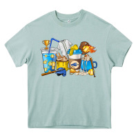 Arona Softball coffee cups Heavy Core Tee - HowdyJamesFarm