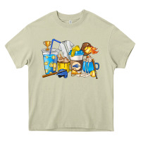 Mossy Softball coffee cups Heavy Core Tee - HowdyJamesFarm