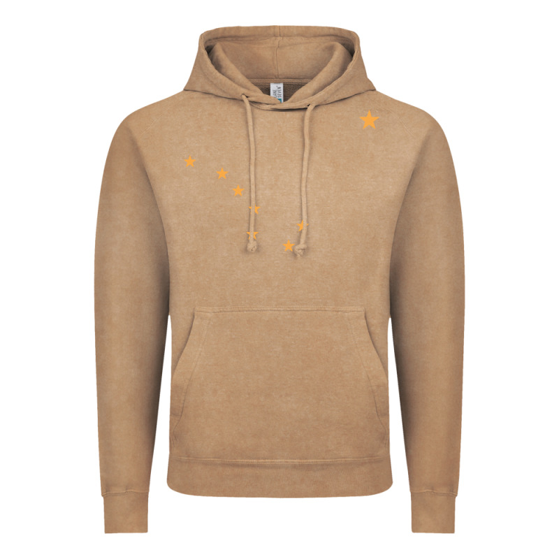Flag Of Alaska Vintage Hoodie by linhVisuals | Teevron