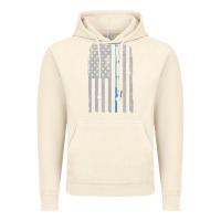 Vintage Artic fishing american flag vintage fishing rod patriotic 4ht of july gift f Vintage Hoodie - linhVisuals