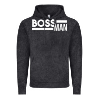 Vintage Black boss man Vintage Hoodie - linhVisuals