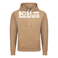 Vintage Coffee boss man Vintage Hoodie - linhVisuals