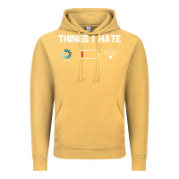 Vintage Mustard funny things i hate low battery and wifi connection Vintage Hoodie - linhVisuals
