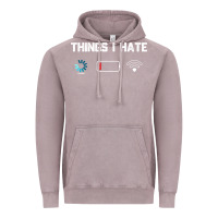 Vintage Zinc funny things i hate low battery and wifi connection Vintage Hoodie - linhVisuals