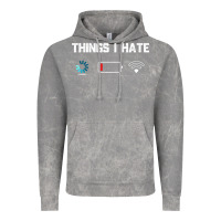 Cloud Rock funny things i hate low battery and wifi connection Vintage Hoodie - linhVisuals