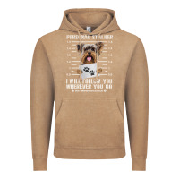 Vintage Coffee funny yorkie personal stalker yorkshire terrier  dog i will follow you Vintage Hoodie - linhVisuals