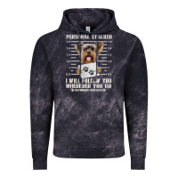 Cloud Black funny yorkie personal stalker yorkshire terrier  dog i will follow you Vintage Hoodie - linhVisuals