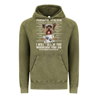 Vintage Olive funny yorkie personal stalker yorkshire terrier  dog i will follow you Vintage Hoodie - linhVisuals