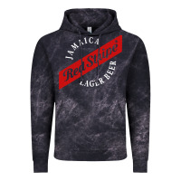 Cloud Black jamaica red stripe lager beer Vintage Hoodie - linhVisuals