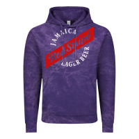 Cloud Purple jamaica red stripe lager beer Vintage Hoodie - linhVisuals