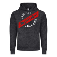 Vintage Black jamaica red stripe lager beer Vintage Hoodie - linhVisuals