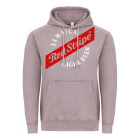 Vintage Zinc jamaica red stripe lager beer Vintage Hoodie - linhVisuals